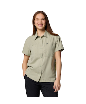 Chemise tout usage à manches courtes avec protection Omni-Shade pour femmes, Silver Ridge, Columbia