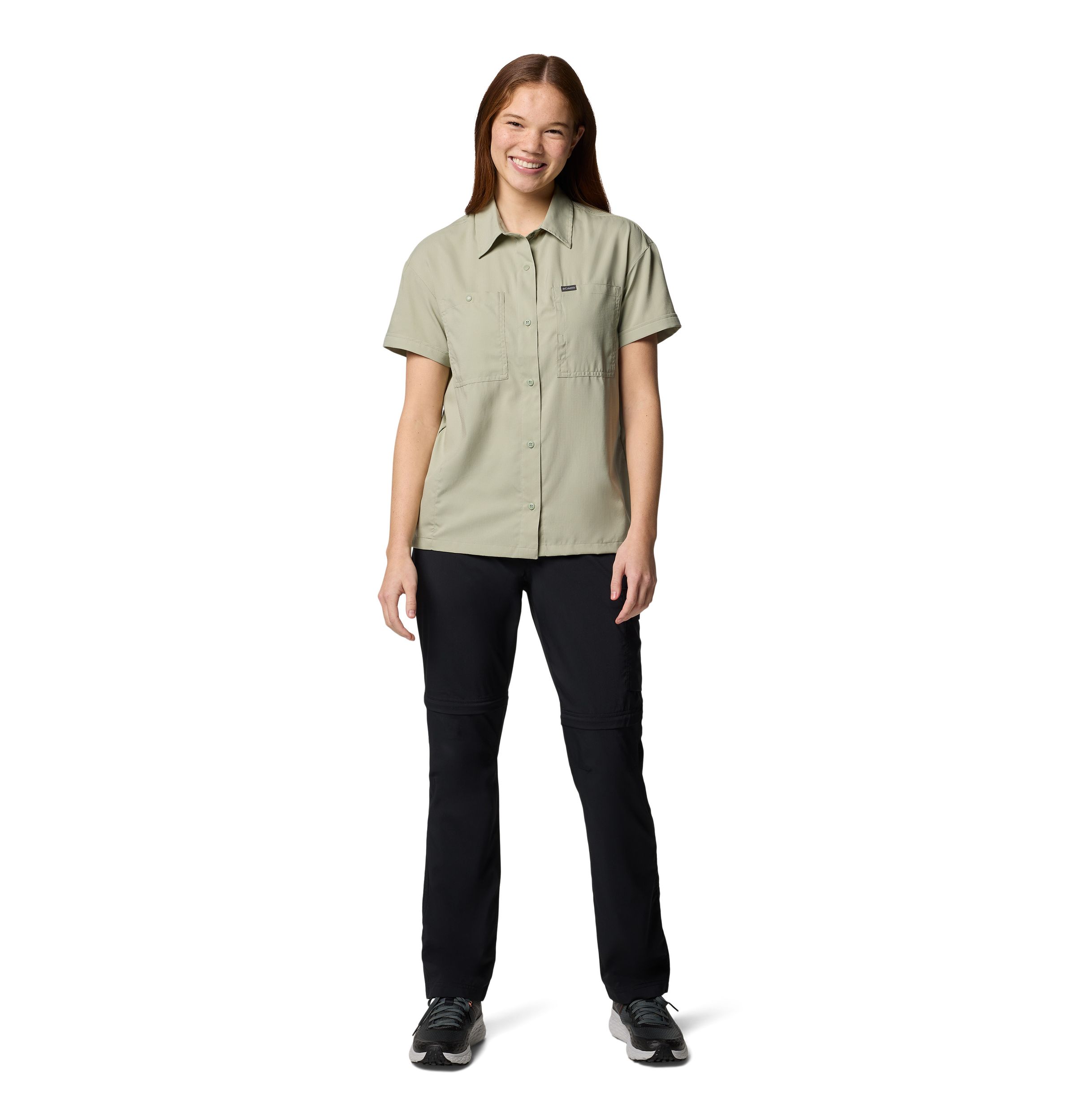 Chemise tout usage à manches courtes avec protection Omni-Shade pour femmes, Silver Ridge, Columbia
