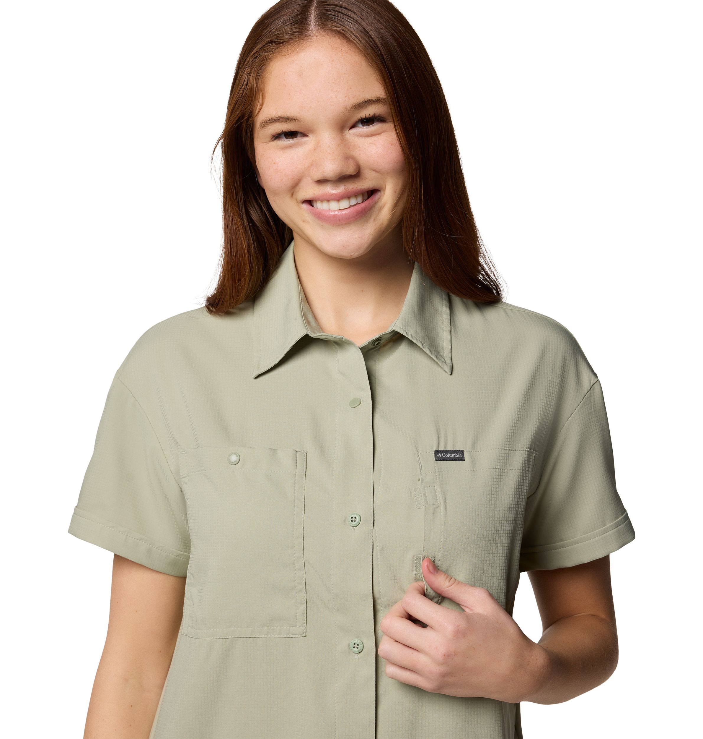 Chemise tout usage à manches courtes avec protection Omni-Shade pour femmes, Silver Ridge, Columbia
