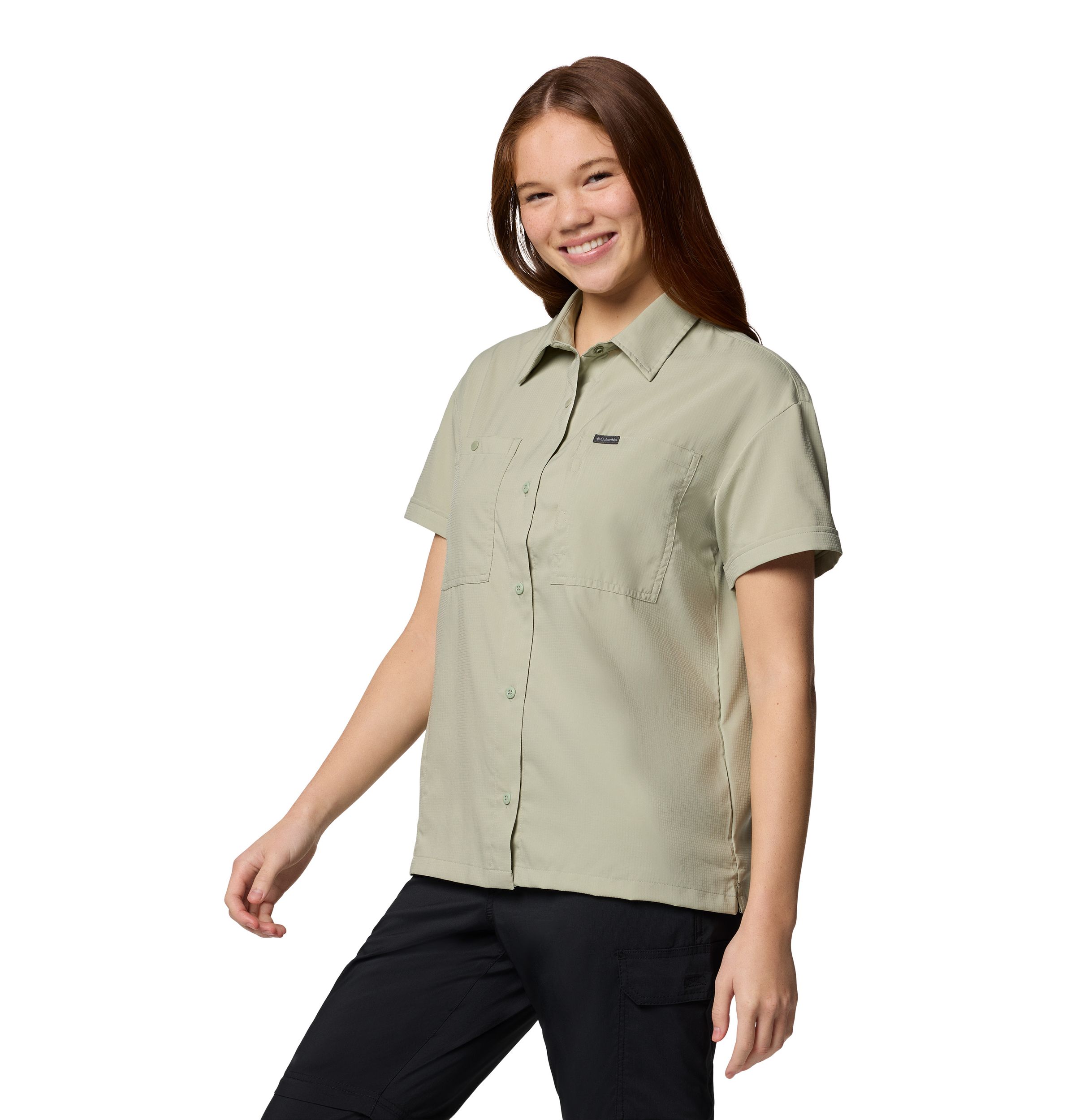 Chemise tout usage à manches courtes avec protection Omni-Shade pour femmes, Silver Ridge, Columbia