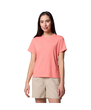 T-shirt à manches courtes avec Omni-Shade pour femmes, Sun Trek, Columbia