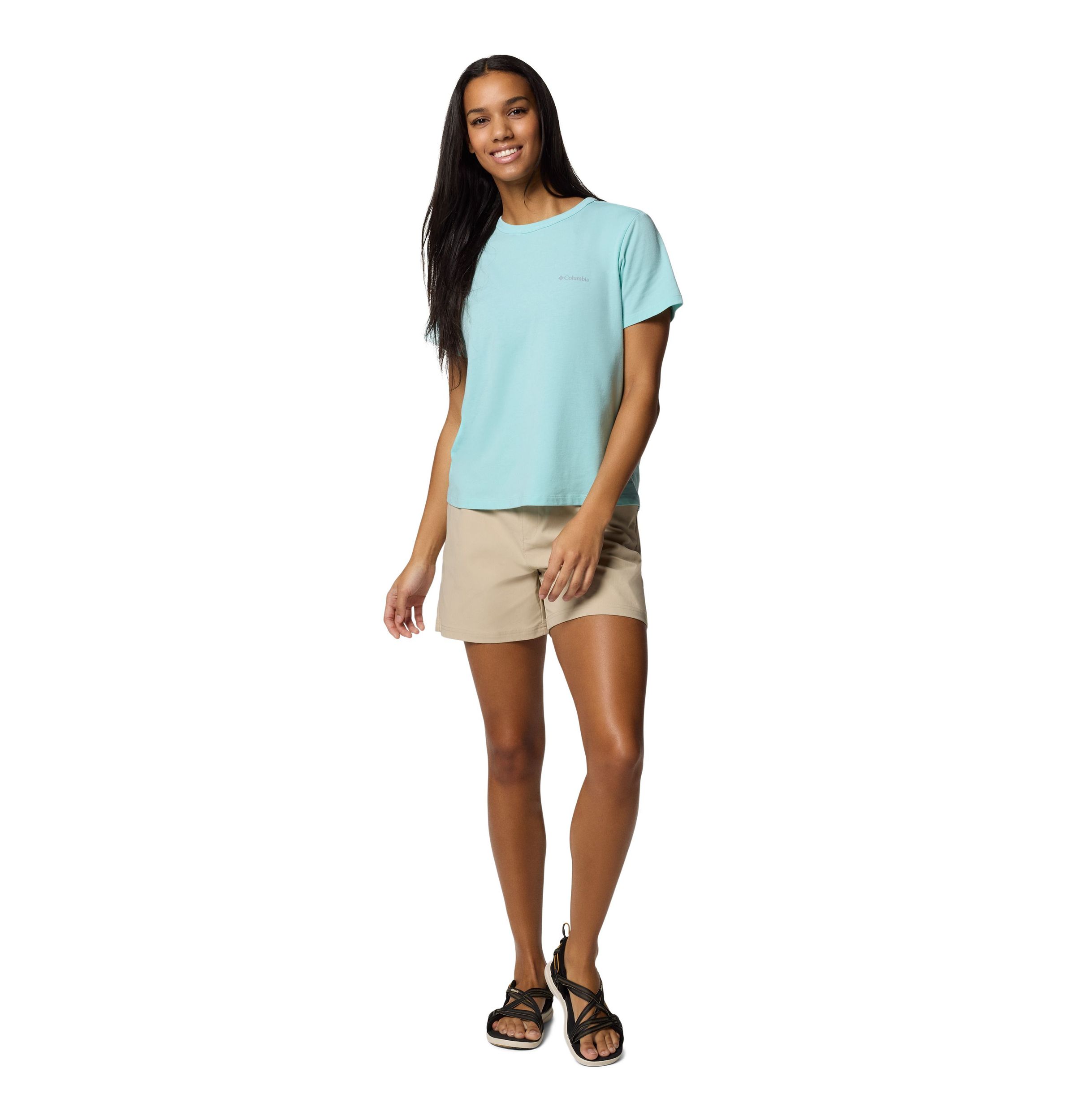 T-shirt à manches courtes avec Omni-Shade pour femmes, Sun Trek, Columbia