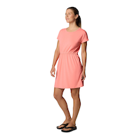 Robe à manches courtes pour femmes, Chill River, Columbia Front_Angled_Left