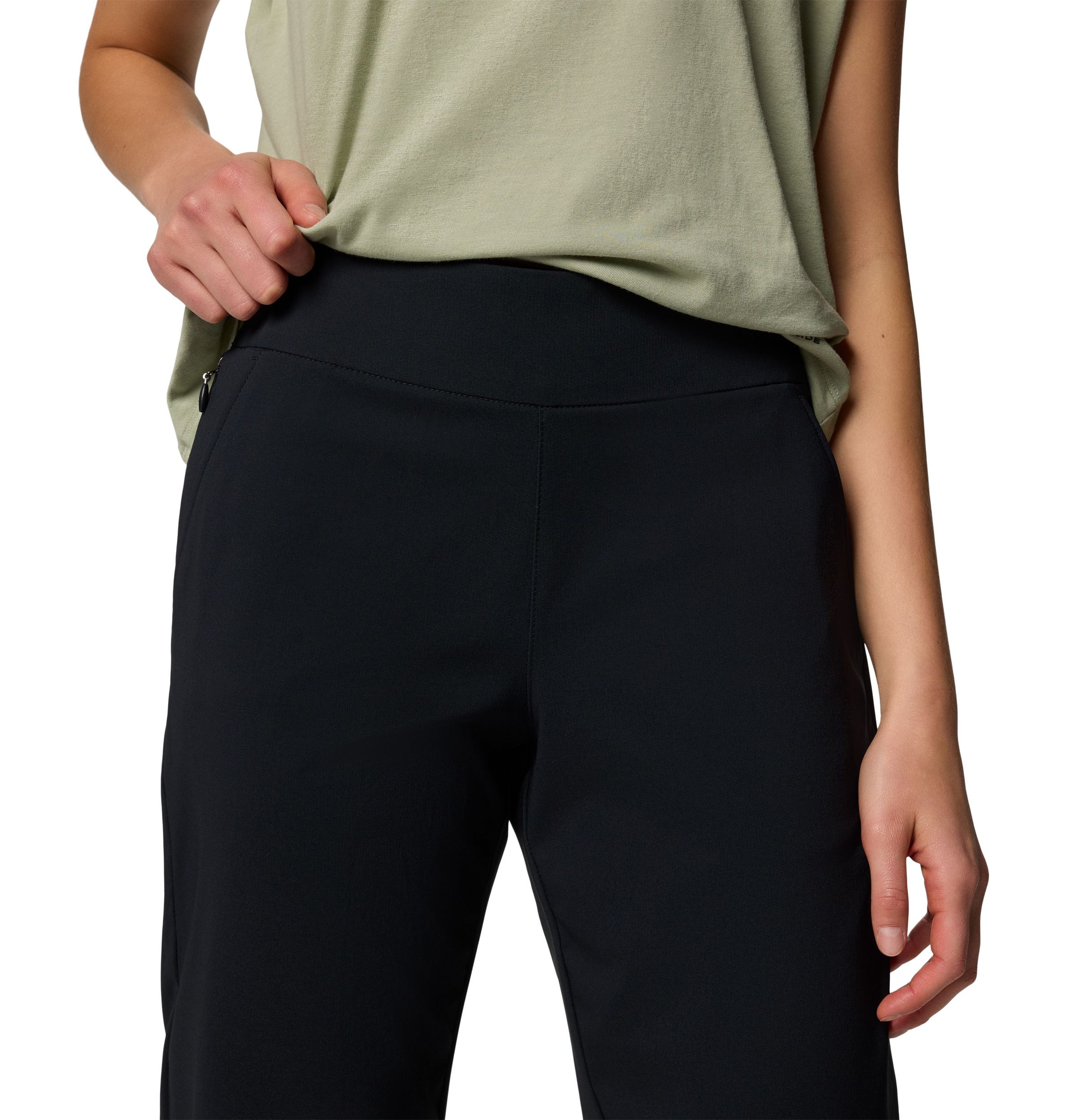Capri Femme Columbia - Taille 2 - Noir - Neuf Avec étiquette - Idéal Pour La Randonnée Ou Le Quotidien