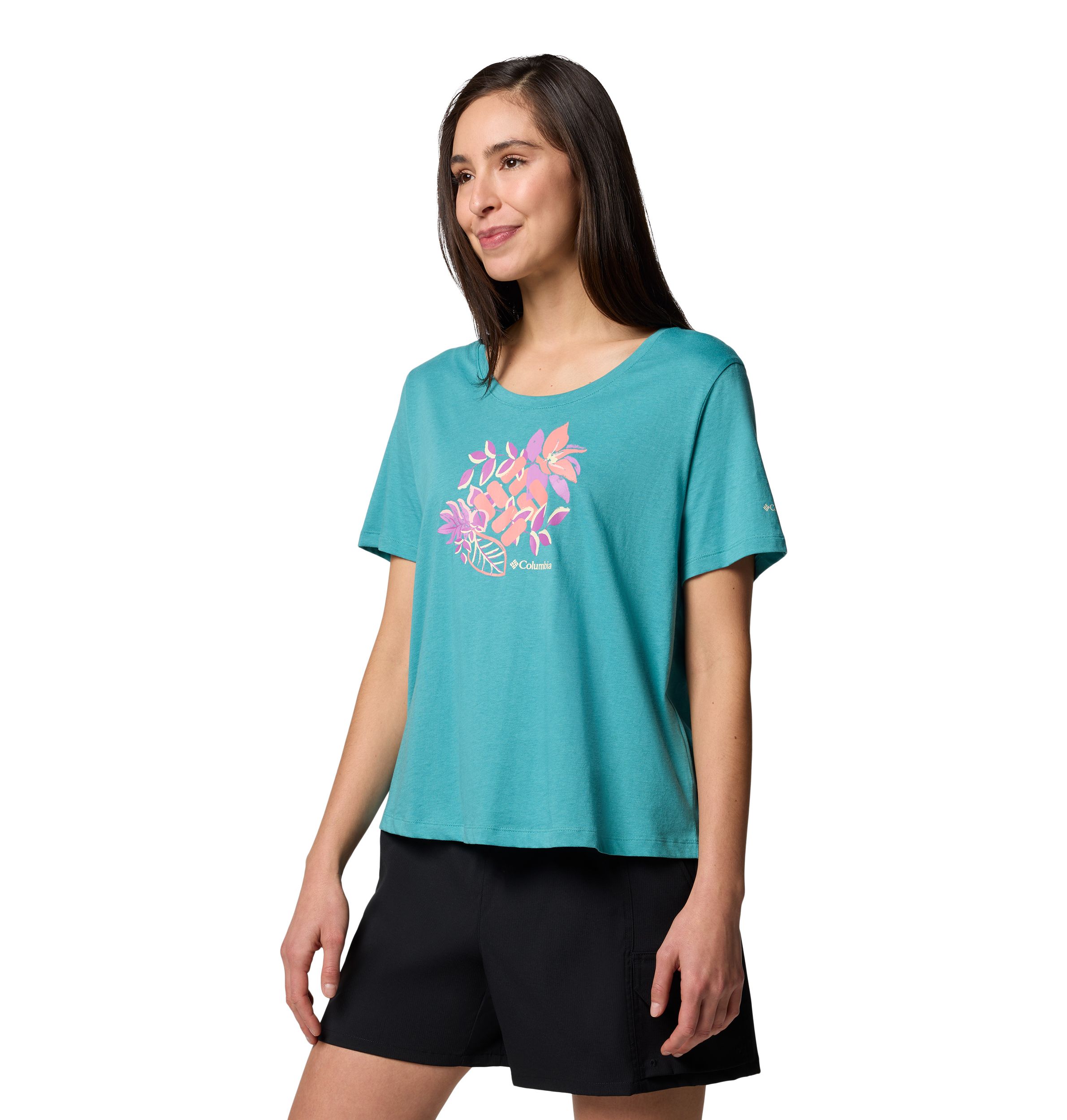 Columbia Women's Ruby Springs Graphic Scoop Neck Shirt