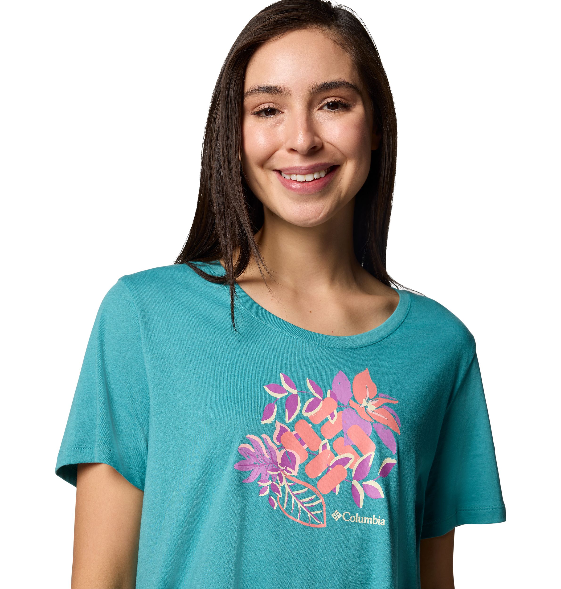 Columbia Women's Ruby Springs Graphic Scoop Neck Shirt