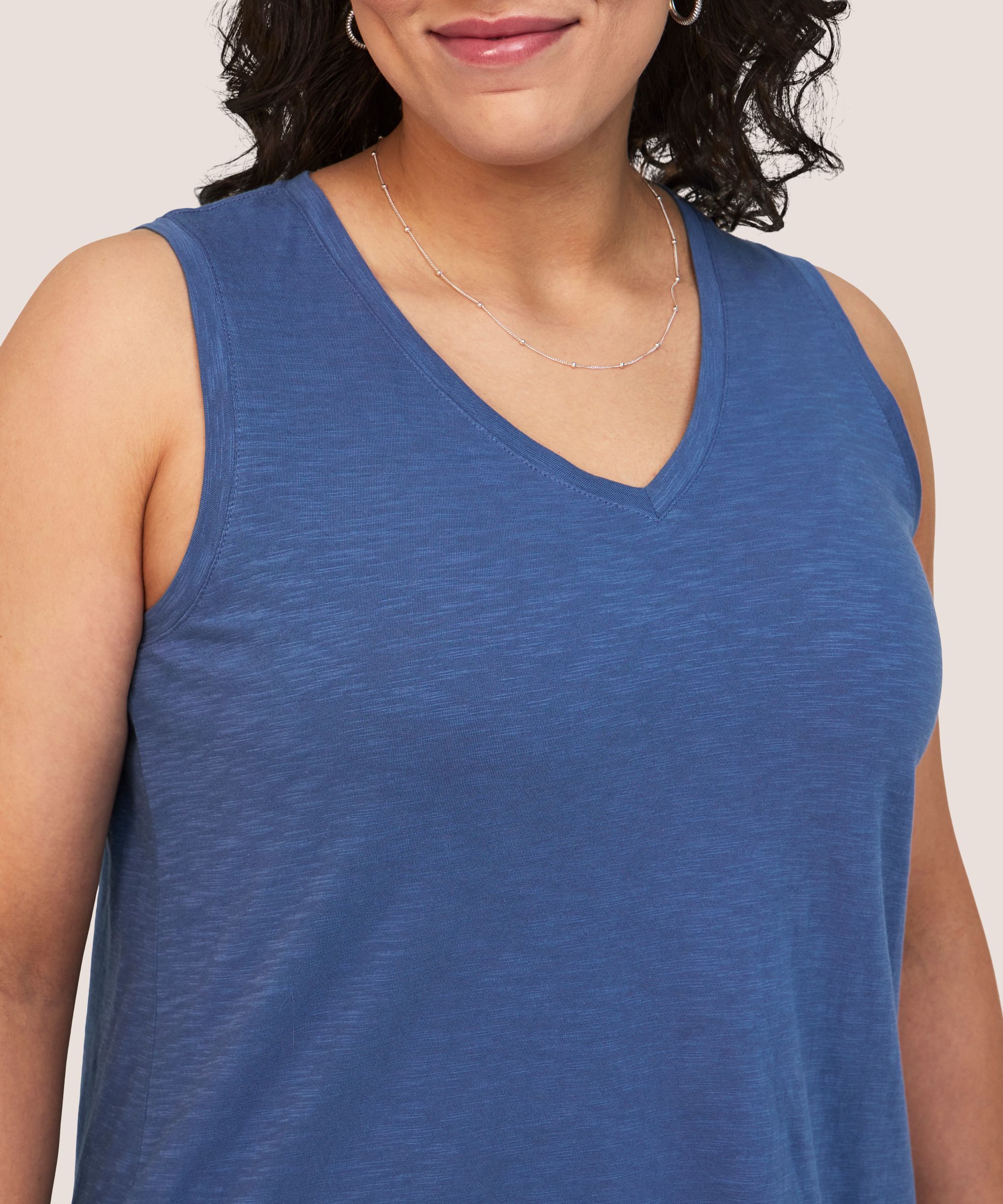 Débardeur en coton flammé pour femmes, FarWest