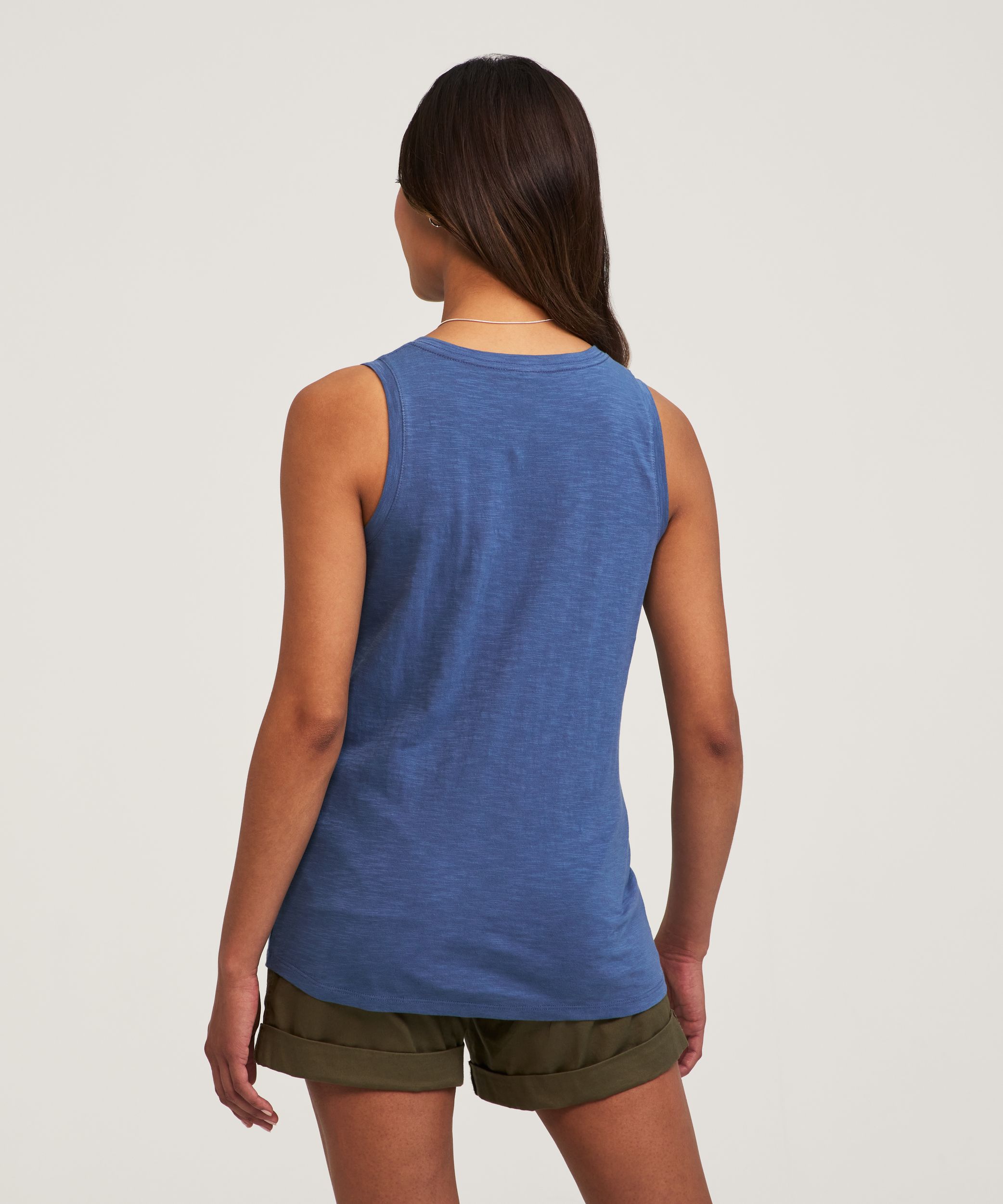 Débardeur en coton flammé pour femmes, FarWest