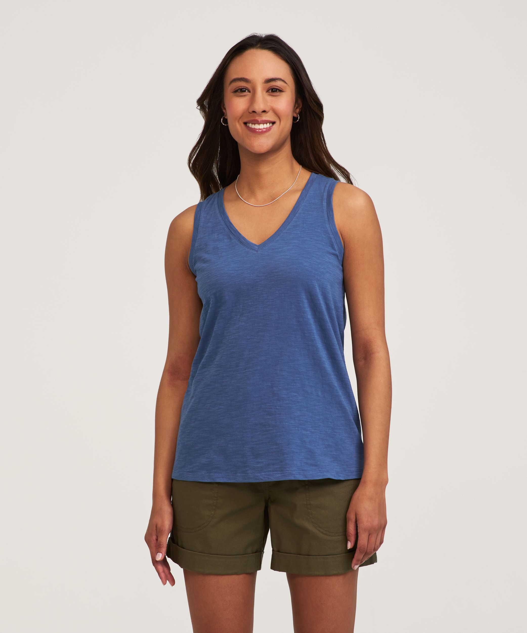 Débardeur en coton flammé pour femmes, FarWest