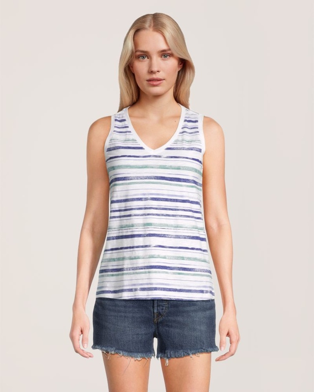 FarWest Women's Cotton Slub Tank Top