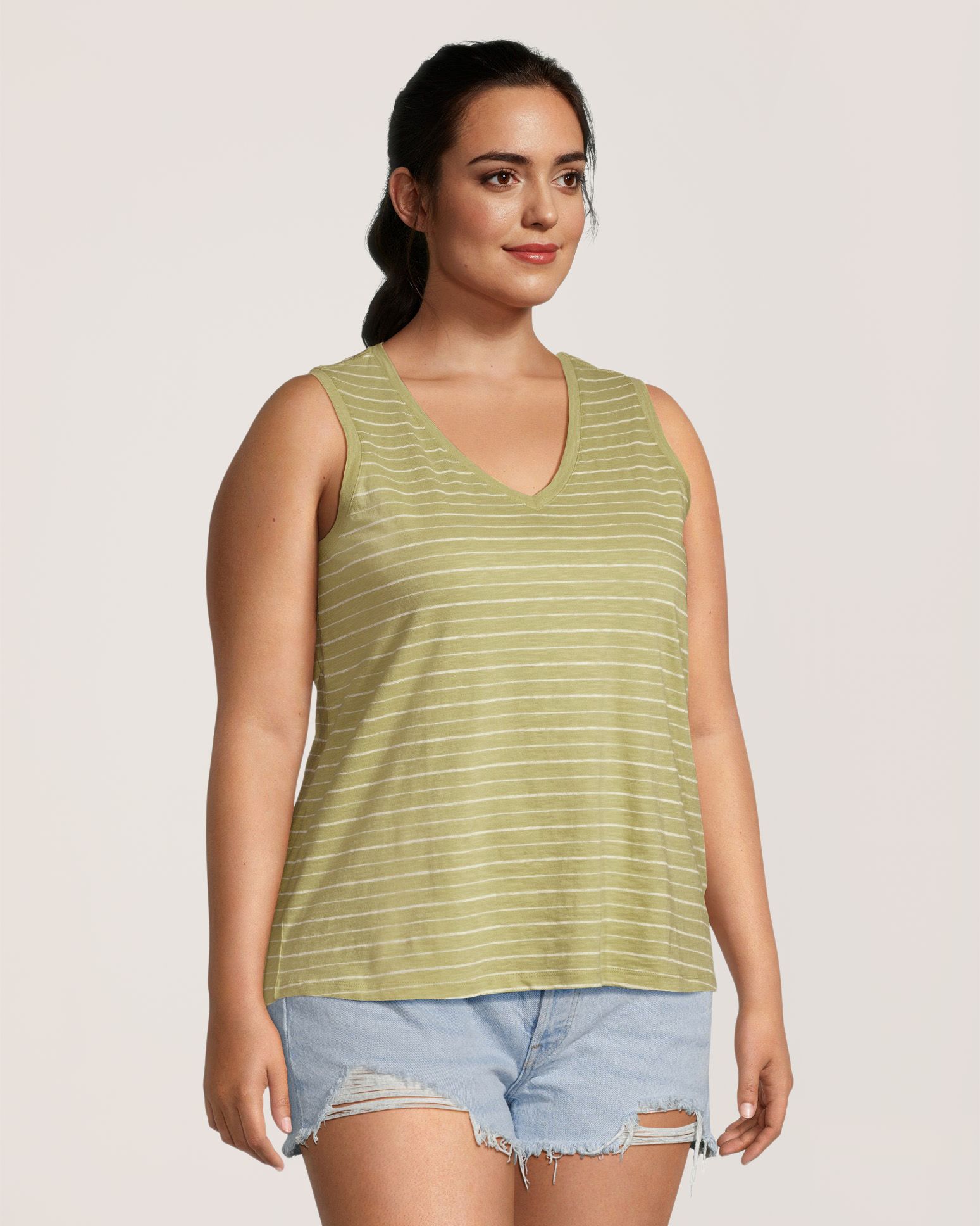 Débardeur en coton flammé pour femmes, FarWest