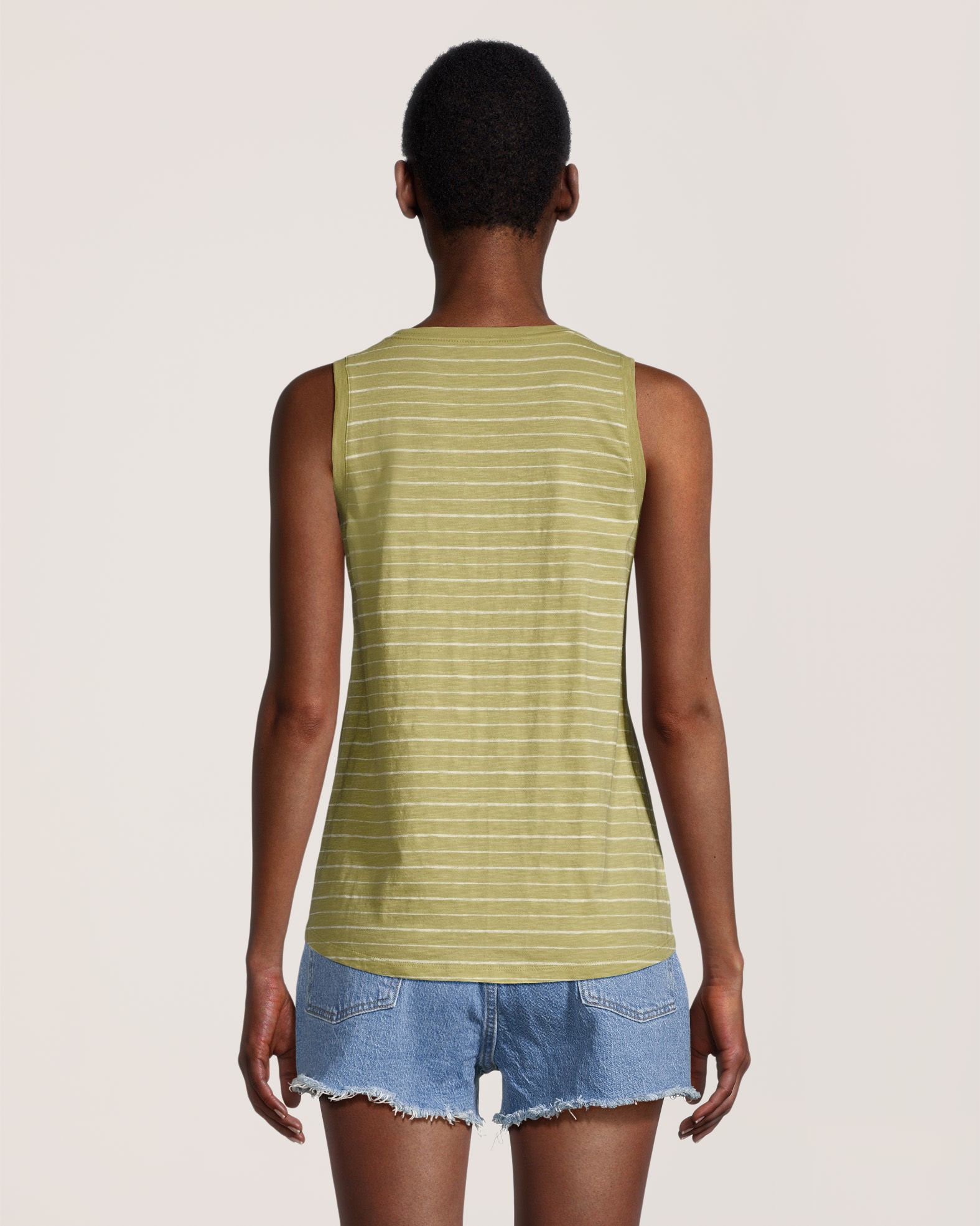 Débardeur en coton flammé pour femmes, FarWest