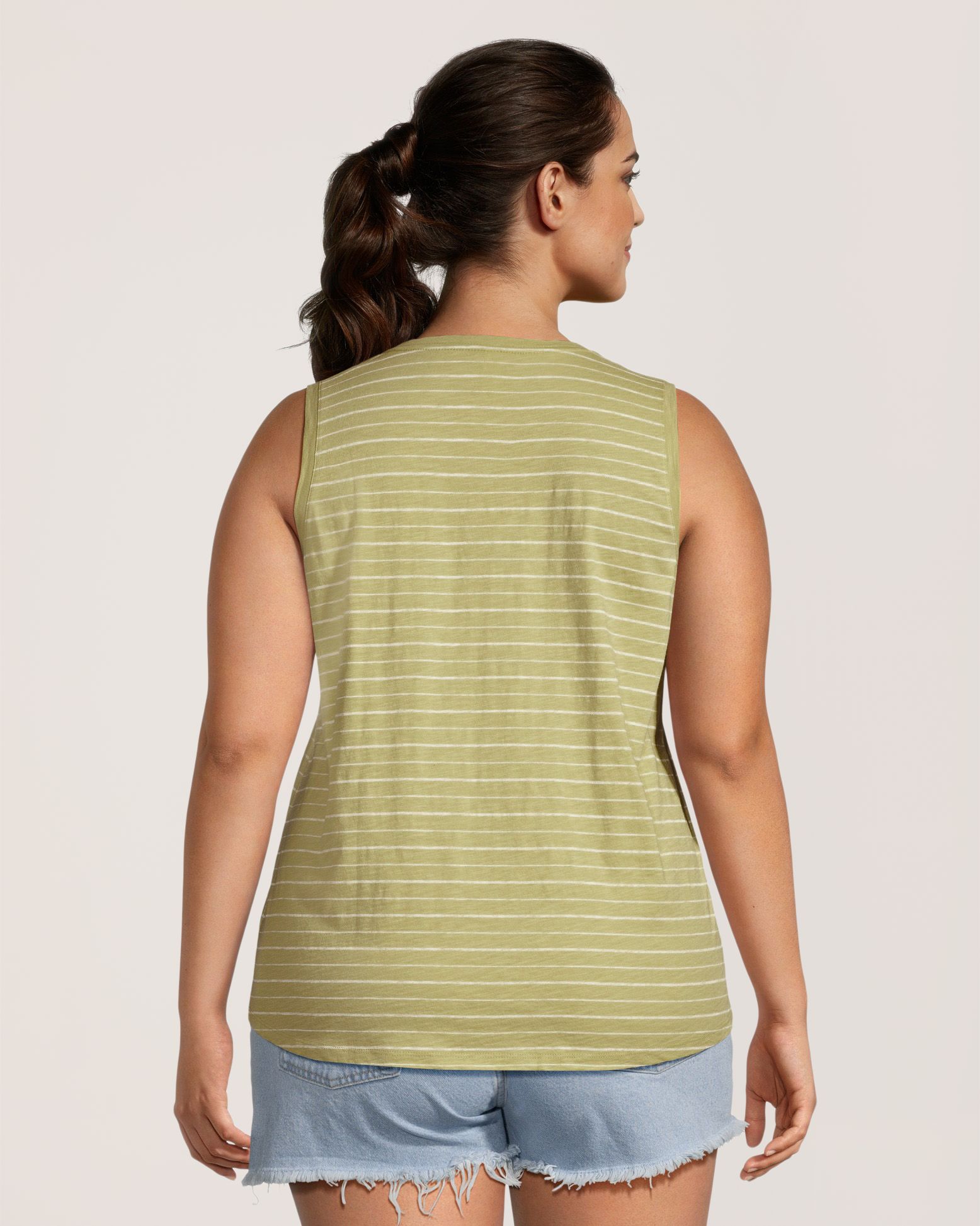 Débardeur en coton flammé pour femmes, FarWest