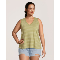 FarWest Women's Cotton Slub Tank Top