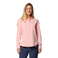 Chemise tout usage à manches longues avec protection Omni-Shade pour femmes, Silver Ridge, Columbia Front_Flat