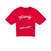 Silver Women's Crewneck Drop Shoulder Short Sleeve T Shirt