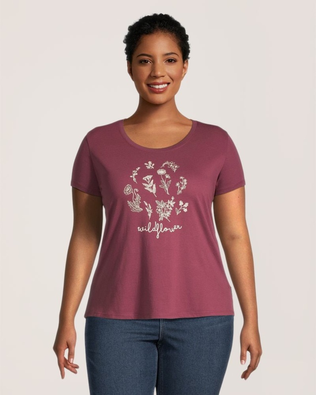 WindRiver Women's Short Sleeve Graphic T-Shirt