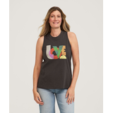 FarWest Women's Graphic Tank Top Front_Flat