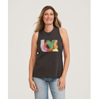 Débardeur avec graphique pour femmes, FarWest Front_Flat