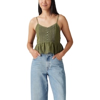 Levi's Women's Sleeveless Blouse Front_Flat