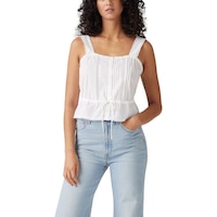 Levi's Women's Brynnley Sleeveless Blouse Front_Flat