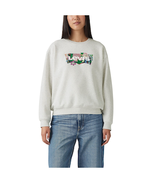 Chandail en molleton de tous les jours à col ras du cou pour femmes, Levi's