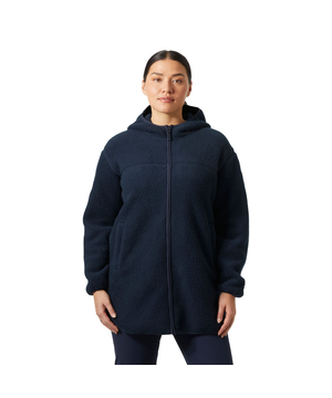 Veste longue en molleton et étoffe bouclée pour femmes, Maud, Helly Hansen