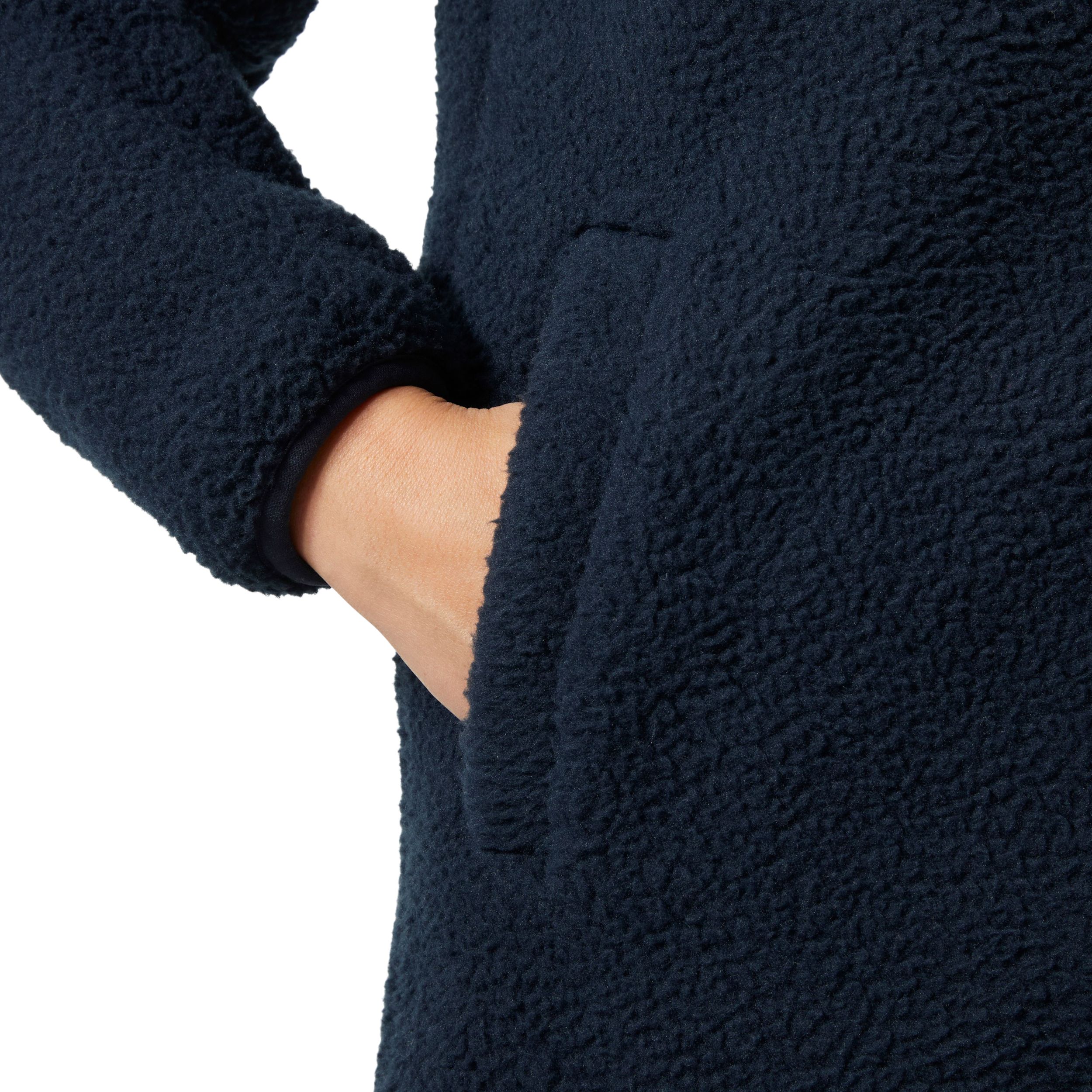 Veste longue en molleton et étoffe bouclée pour femmes, Maud, Helly Hansen