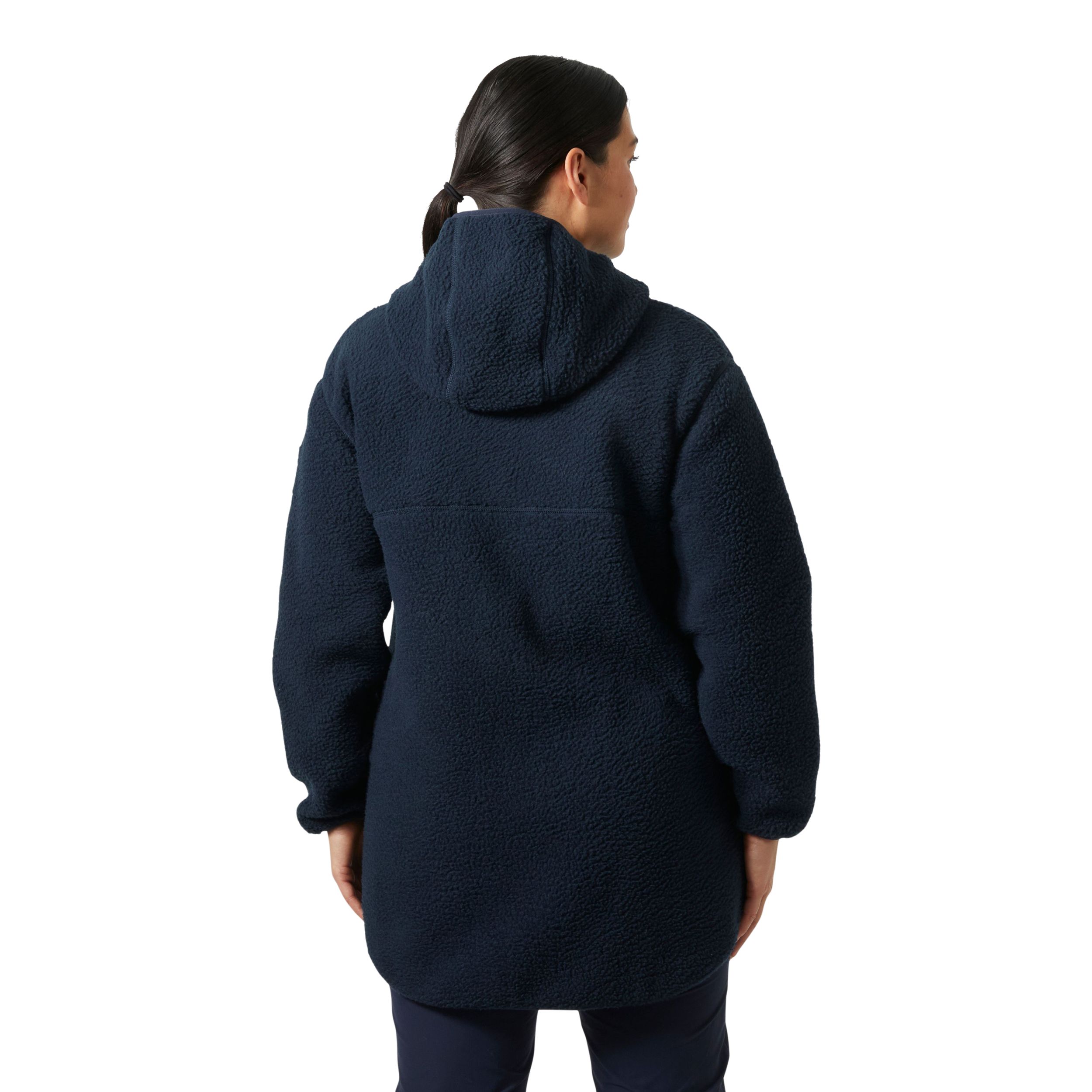 Veste longue en molleton et étoffe bouclée pour femmes, Maud, Helly Hansen