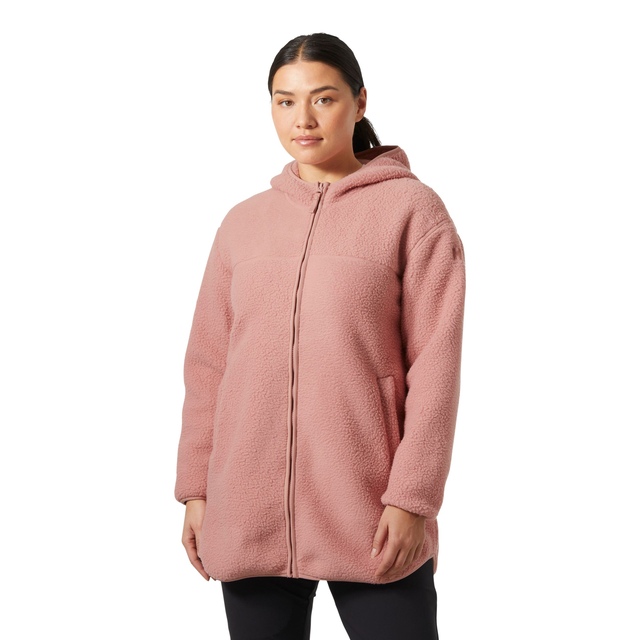 Veste longue en molleton et étoffe bouclée pour femmes, Maud, Helly Hansen