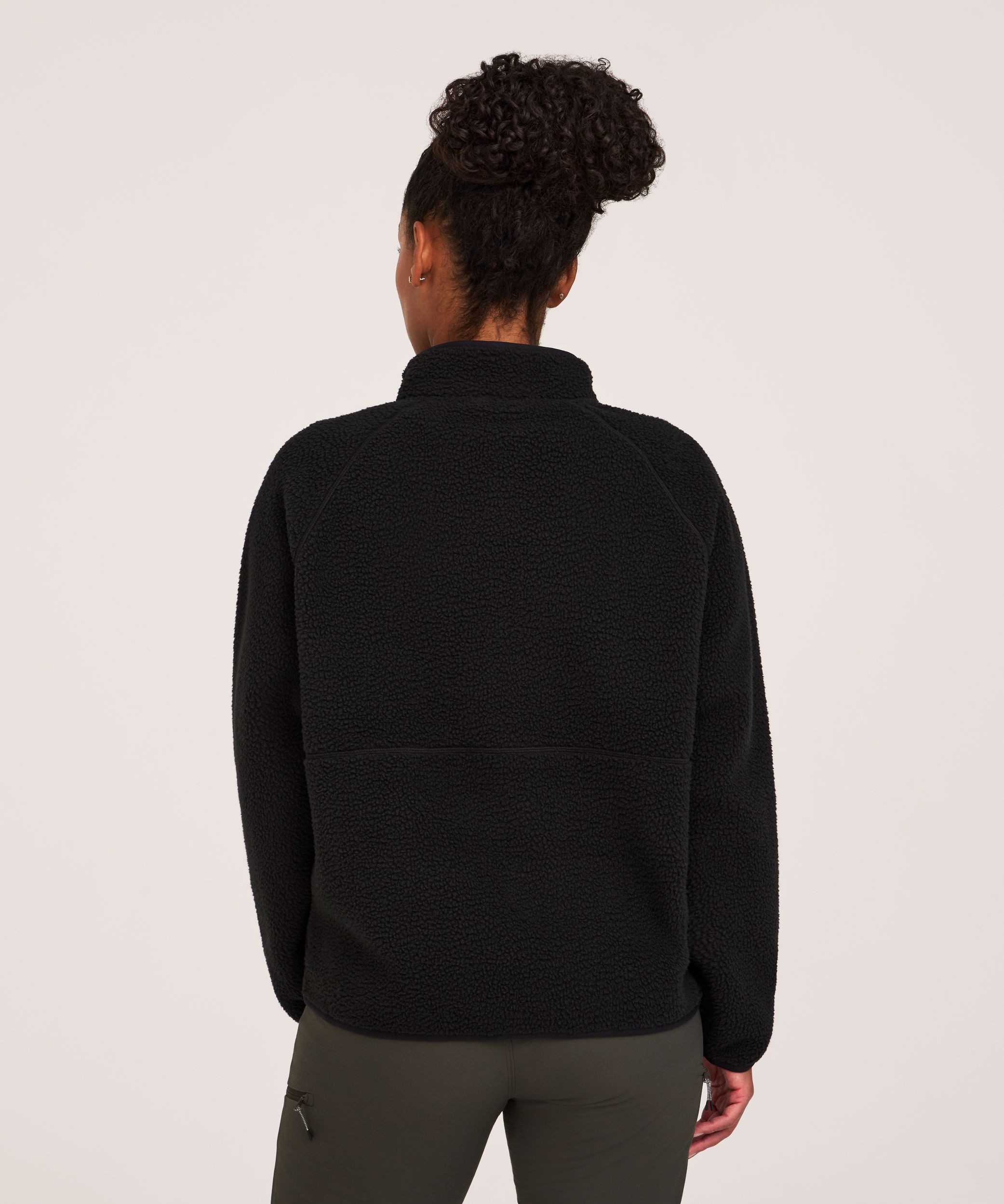 WindRiver Women's T-Max Sherpa 1/2 Zip Pullover