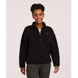 WindRiver Women's T-Max Sherpa 1/2 Zip Pullover Front_Flat