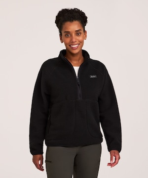 WindRiver Women's T-Max Sherpa 1/2 Zip Pullover