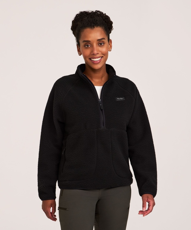 WindRiver Women's T-Max Sherpa 1/2 Zip Pullover