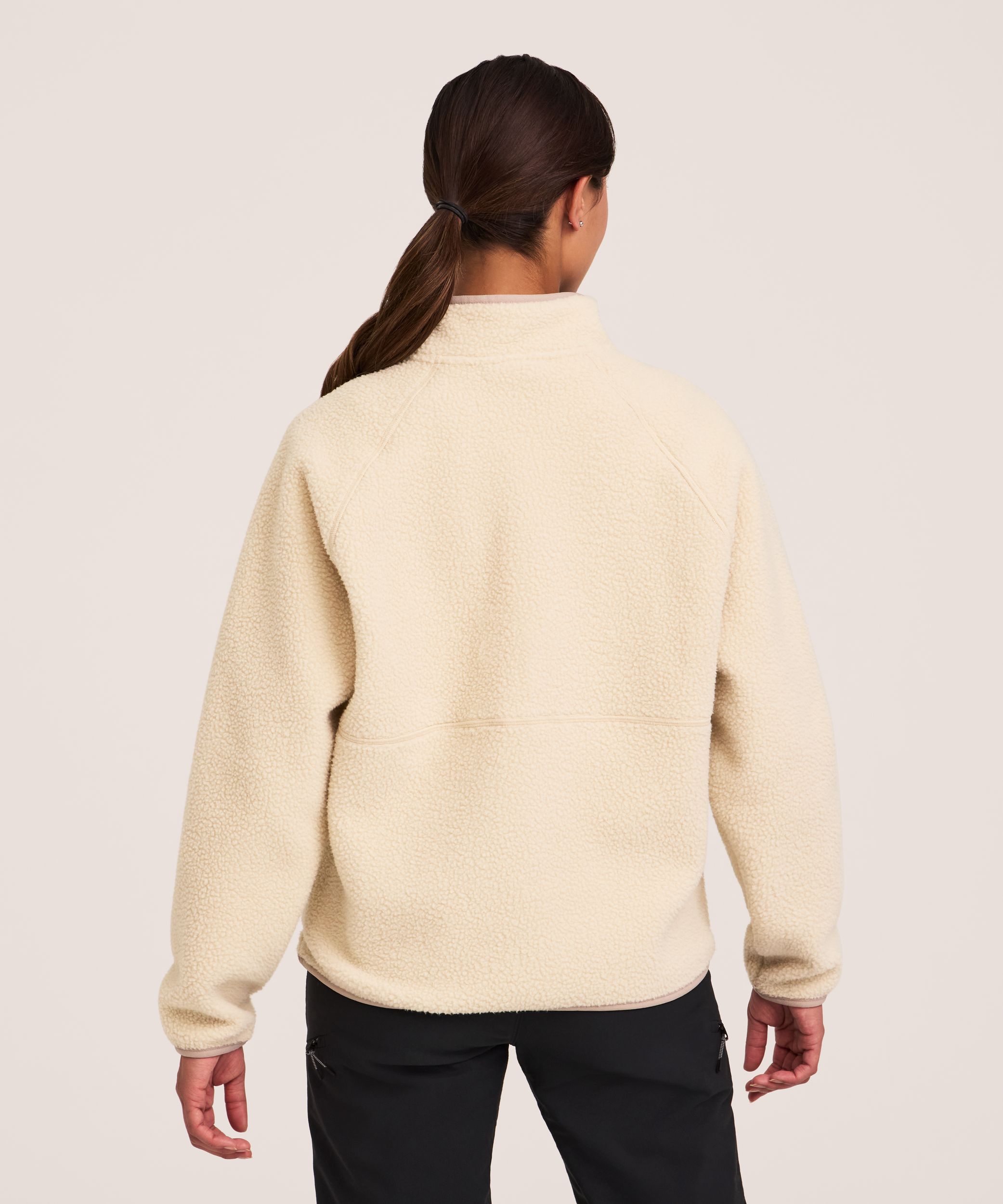 Chandail en sherpa à demi-glissière et avec T-Max pour femmes, WindRiver