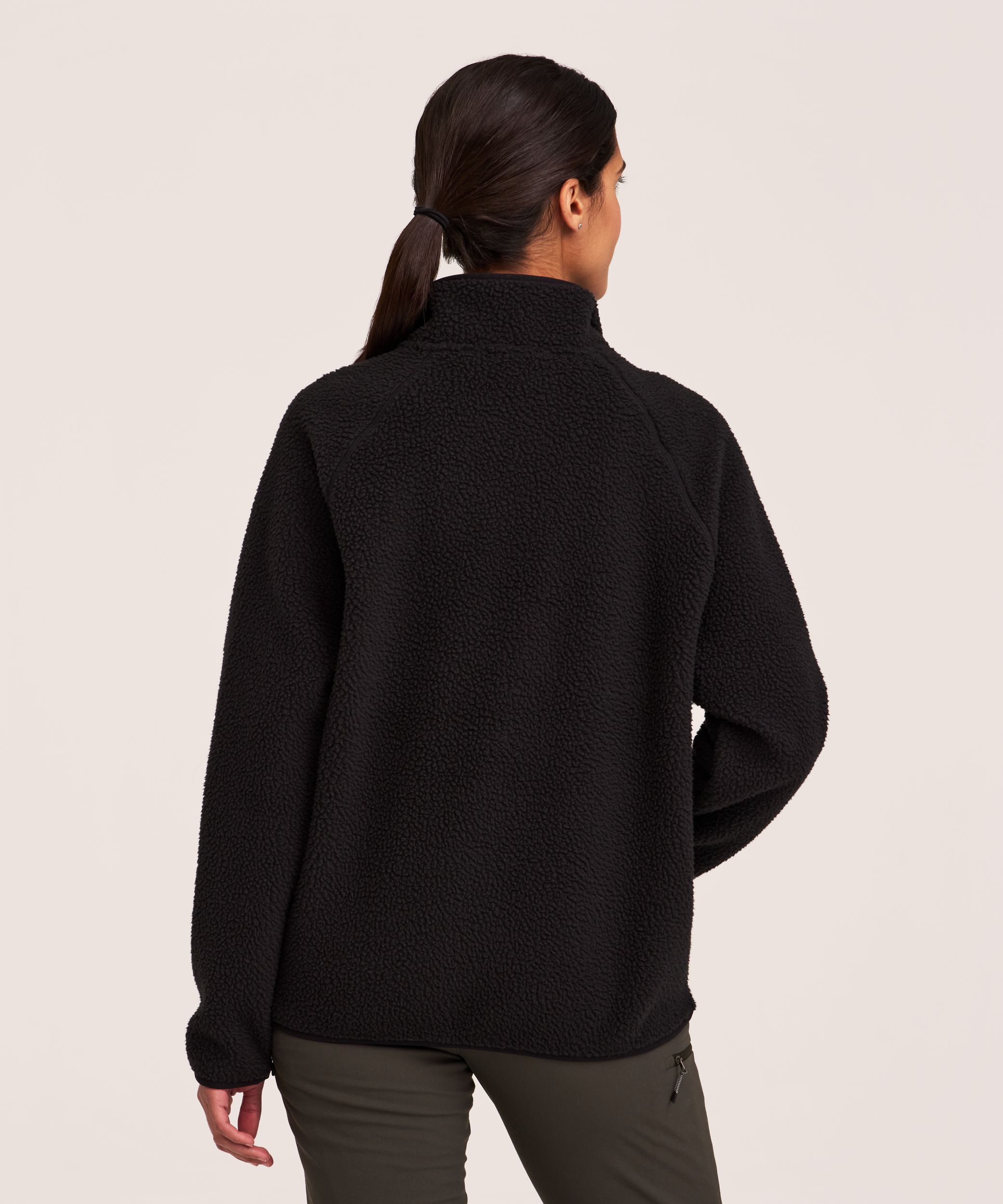 WindRiver Women's Fleece T-Max Sherpa Full Snap Jacket