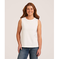 Denver Hayes Semi-Fitted Crewneck Supima Cotton Tank