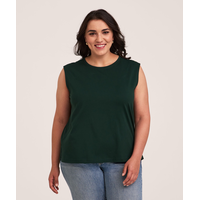 Denver Hayes Semi-Fitted Crewneck Supima Cotton Tank