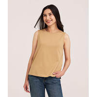 Denver Hayes Semi-Fitted Crewneck Supima Cotton Tank