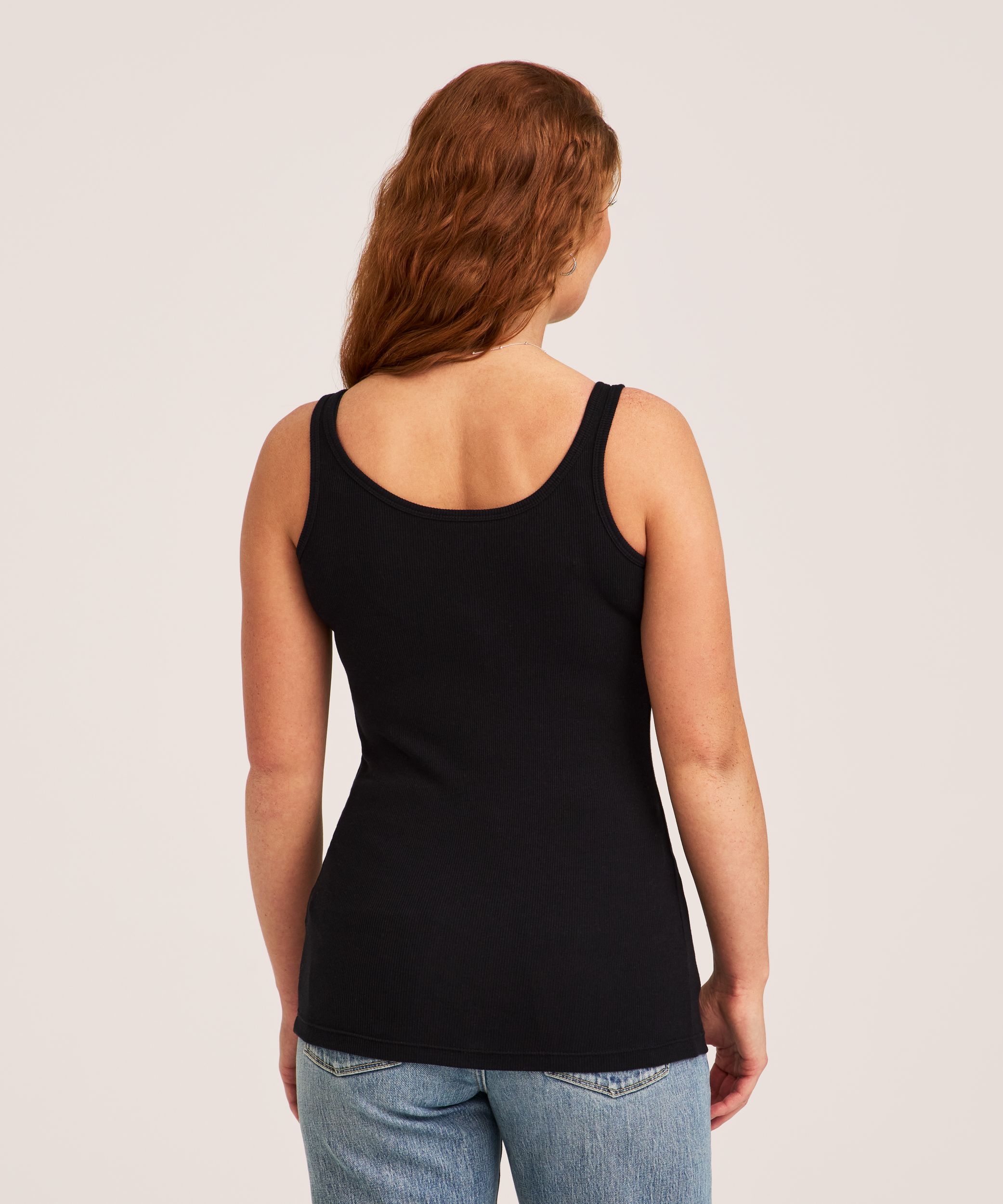 Denver Hayes Women's Fitted Rib Tank Top