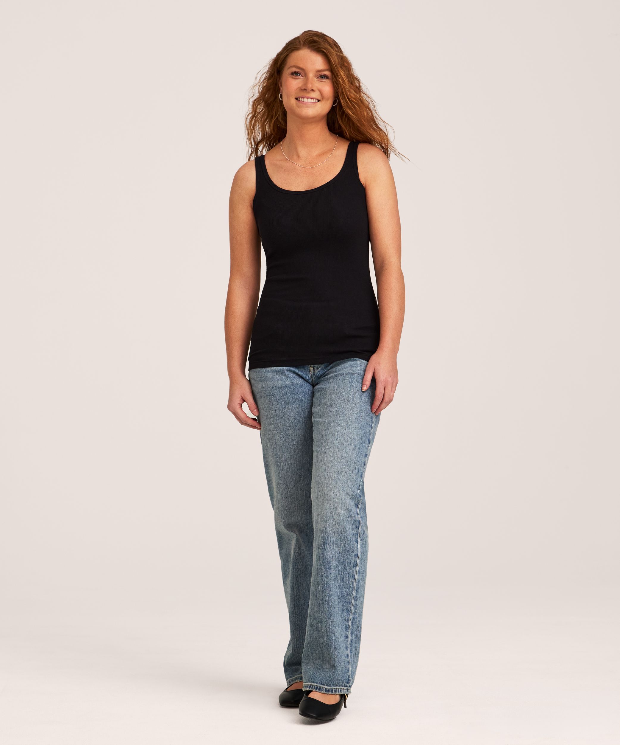 Denver Hayes Women's Fitted Rib Tank Top