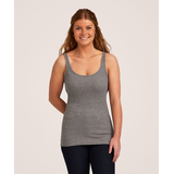 Débardeur ajusté en tricot côtelé pour femmes, Denver Hayes Front_Flat
