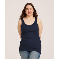 Denver Hayes Women's Fitted Rib Tank Top