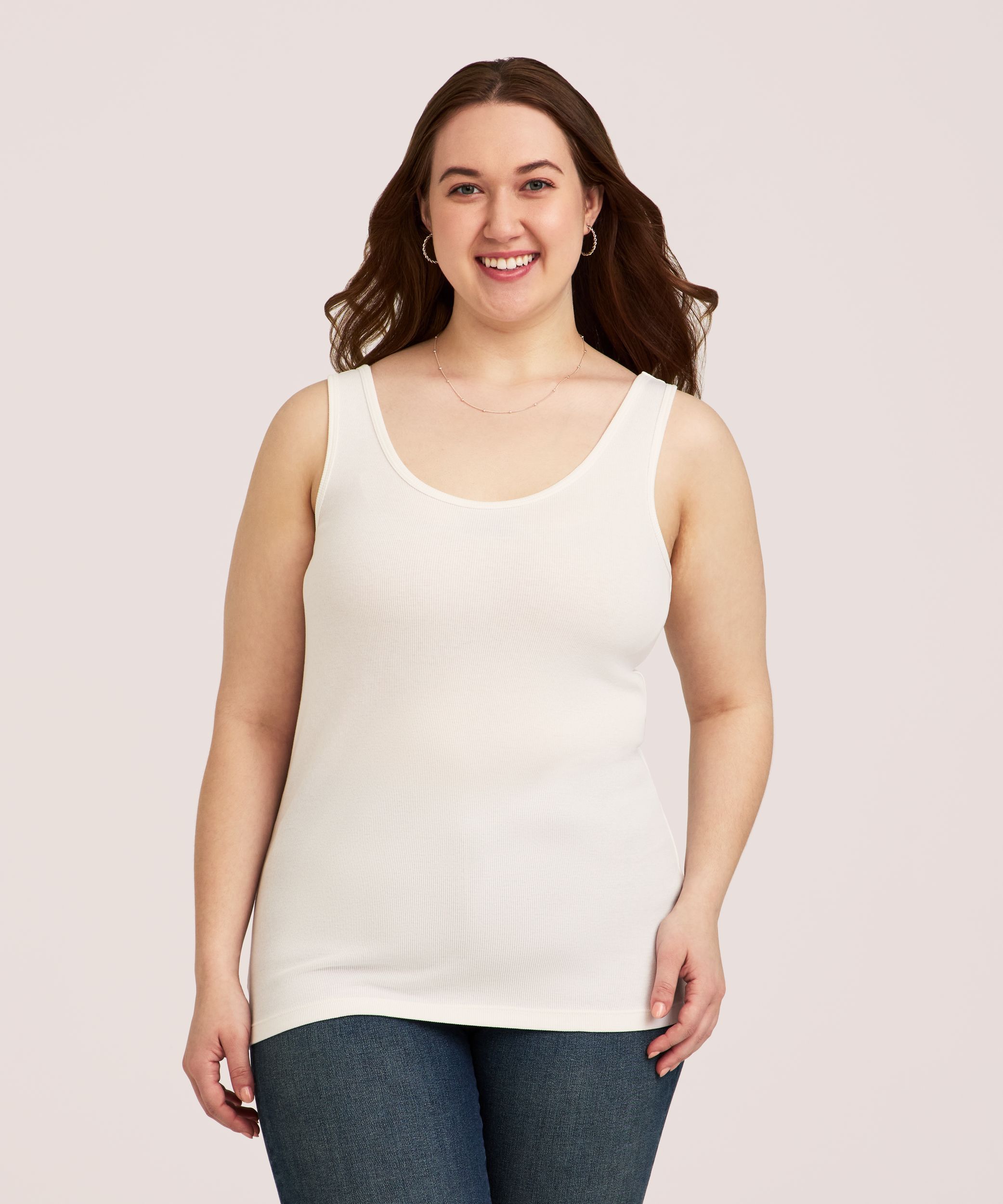 Denver Hayes Women's Fitted Rib Tank Top