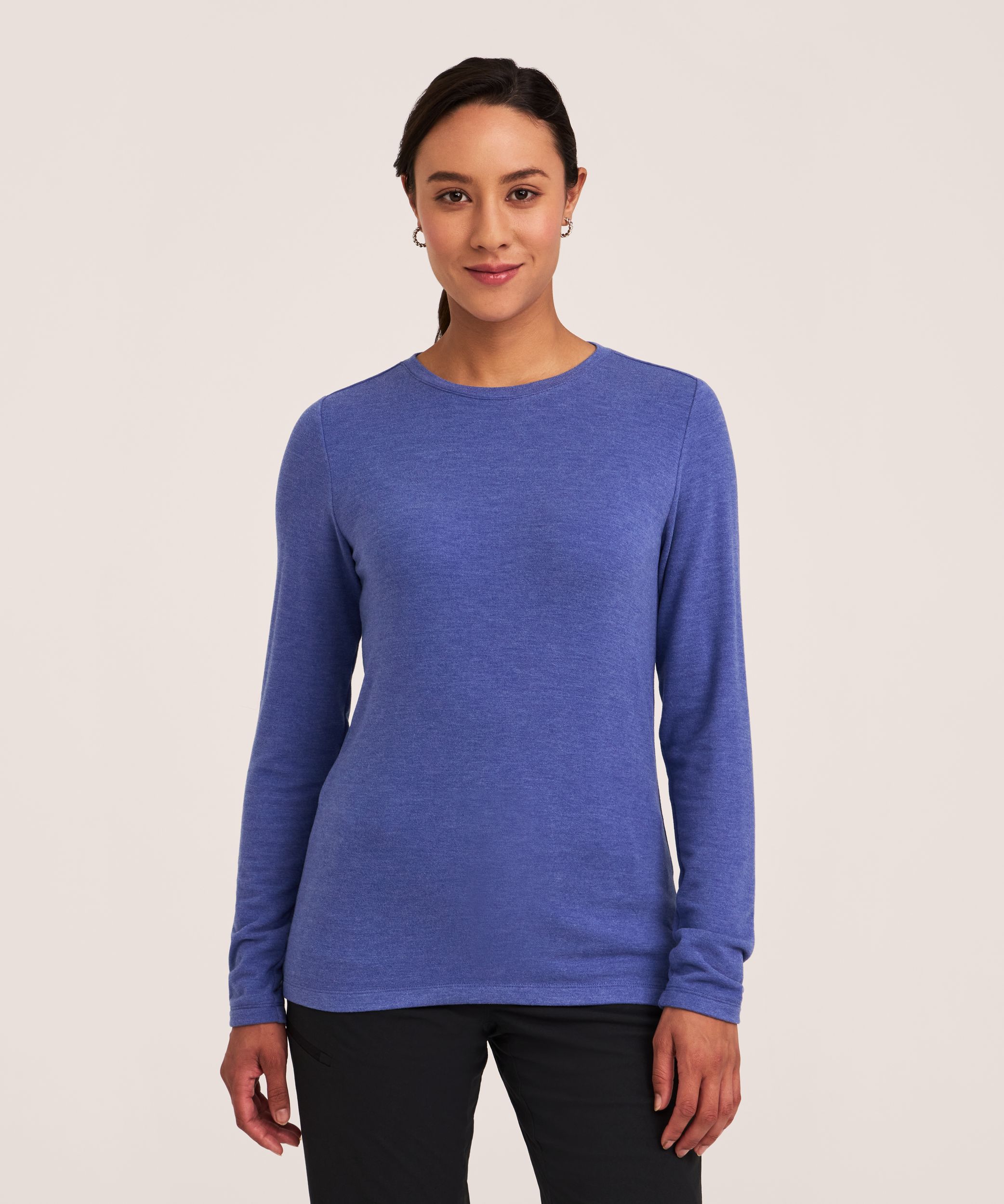 T-shirt à encolure ras du cou léger avec T-MAX HEAT pour femmes, WindRiver