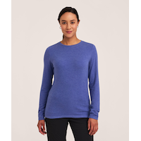 WindRiver Women's Long Sleeve T-Max Heat Lightweight Crewneck T-Shirt Front_Flat