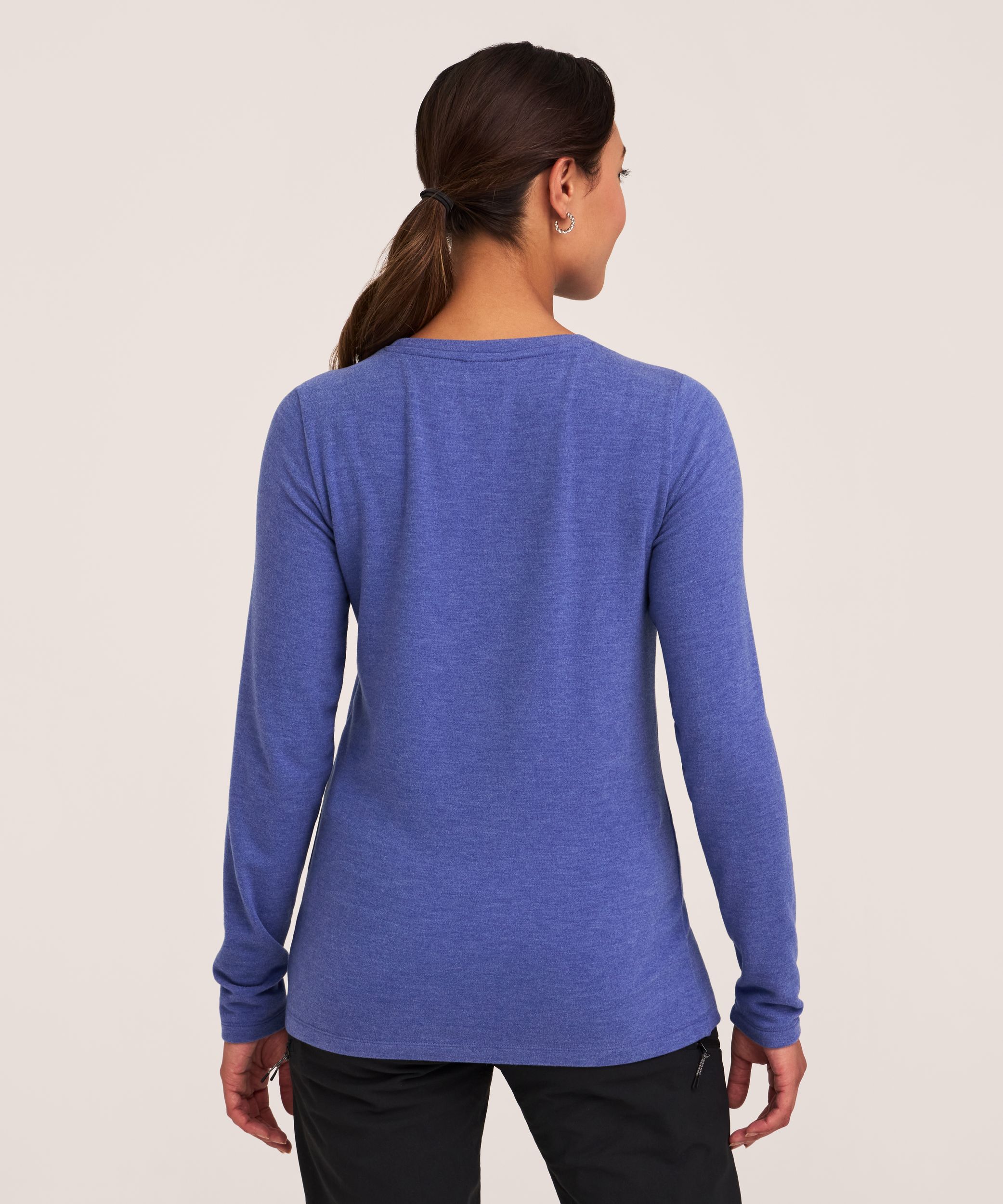 T-shirt à encolure ras du cou léger avec T-MAX HEAT pour femmes, WindRiver