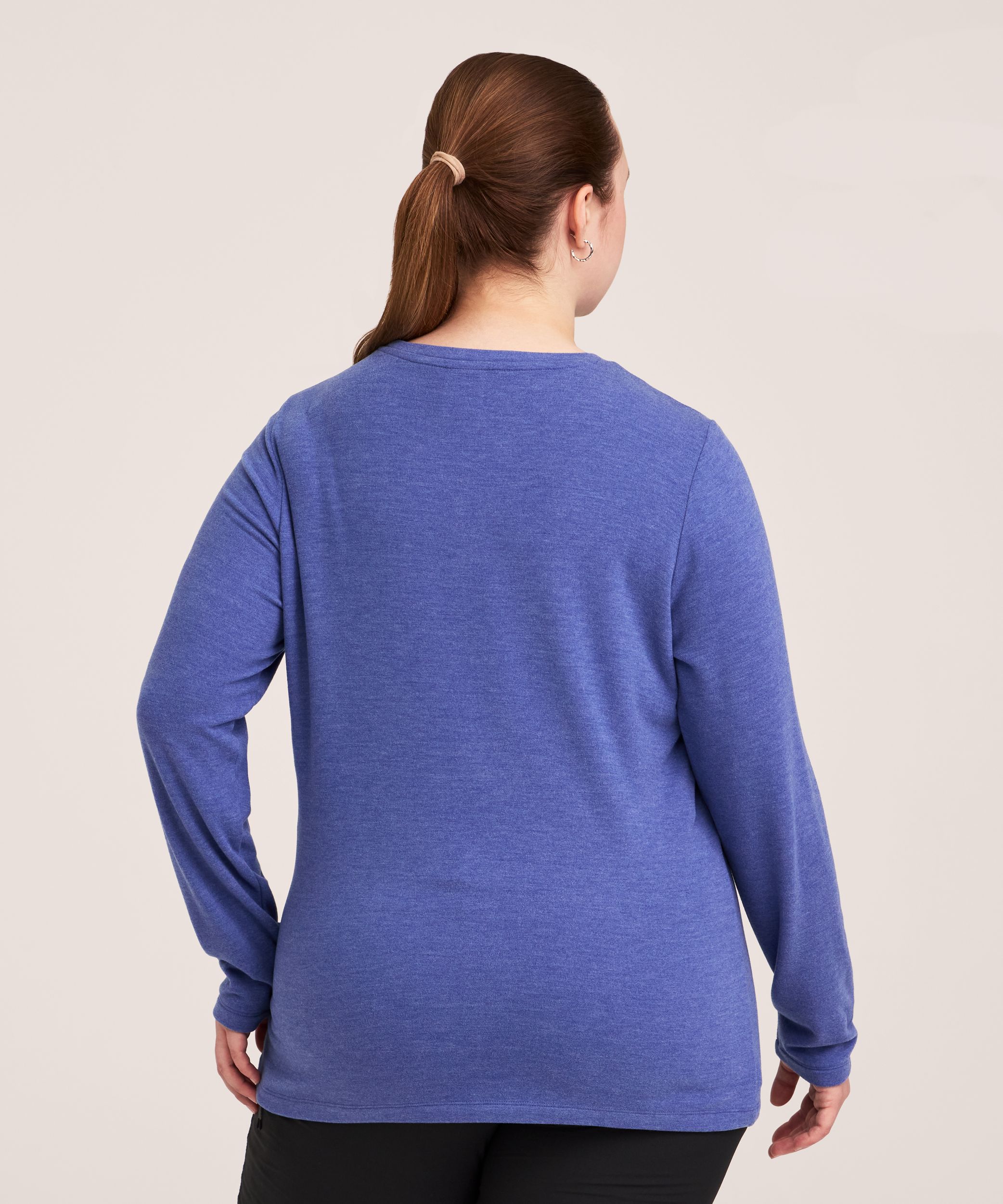 T-shirt à encolure ras du cou léger avec T-MAX HEAT pour femmes, WindRiver