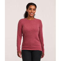 WindRiver Women's Long Sleeve T-Max Heat Lightweight Crewneck T-Shirt