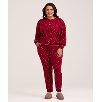 Ensemble de pyjama en jersey pour femmes, 2&nbsp;pièces, Denver Hayes